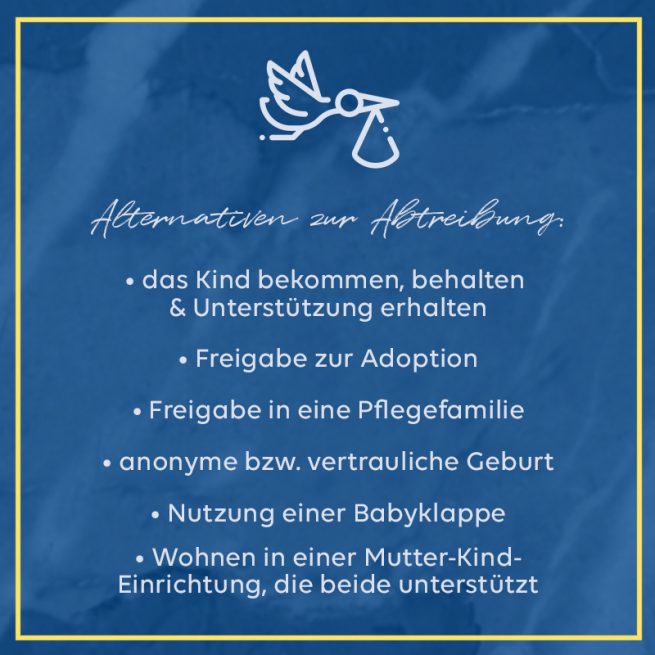 Abtreibung Mit 16 Ohne Wissen Der Eltern Alternativen zur Abtreibung – Eine Übersicht – KALEB e.V.